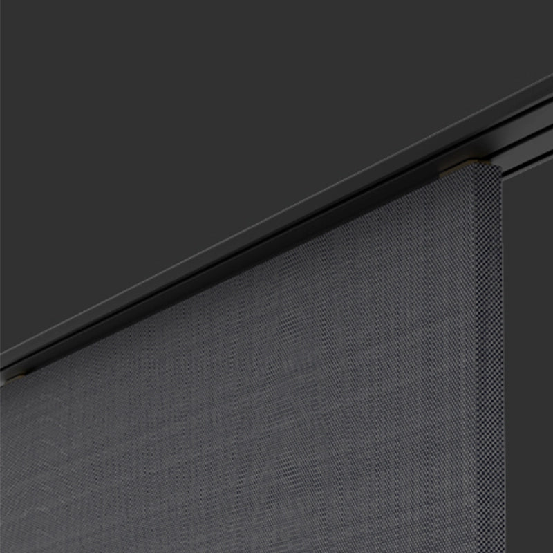 Döfix Matturax – moderne Aluminium-Gardinenschiene optional mit Design Blende nach Maß