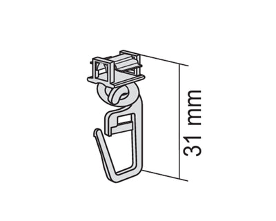 MHZ Clipsgleiter 01-2222 Inhalt: 20 Stück für Innenlauf: 6mm