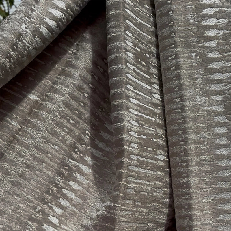 Dunes – eleganter Jacquard-Vorhang nach Maß blickdicht mit abstraktem Design Safari