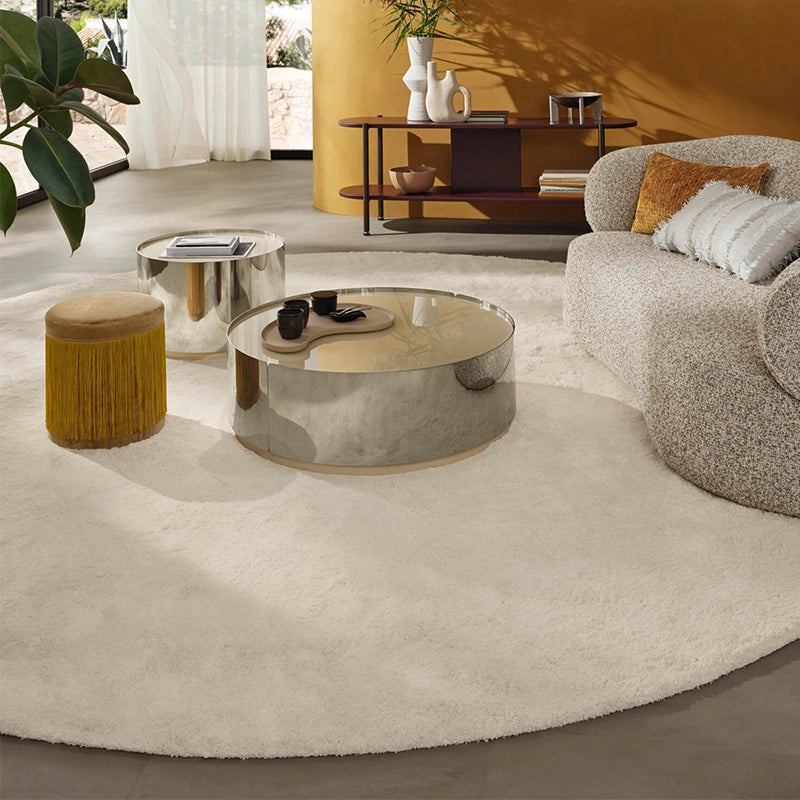 Savanna – hochwertiger weicher Hochflor-Teppich nach Maß natürliche Optik rund eckig