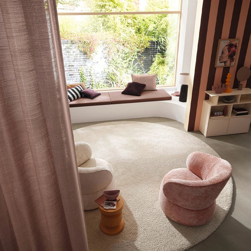 Shaun – kuscheliger Teppich nach Maß mit voluminöser Oberfläche rund eckig