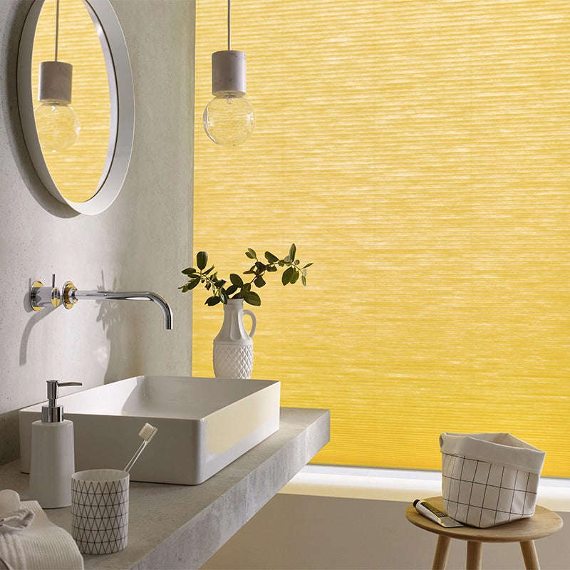 Unix – blickdichtes Duette® Wabenplissee Design nach Maß dezente Struktur in 13 Farben