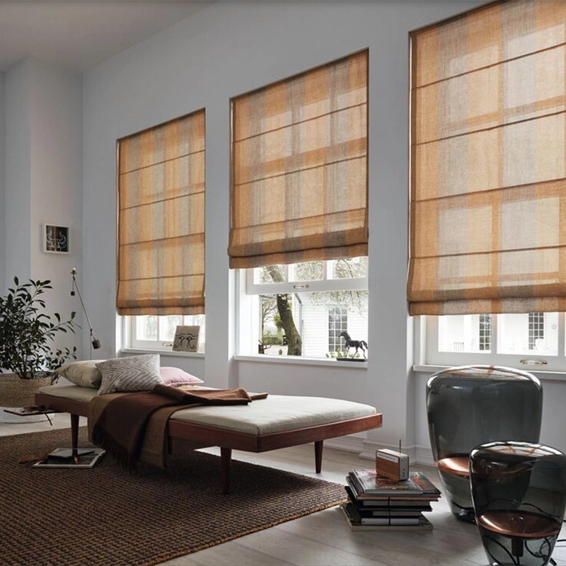 Stream FR – modernes Raffrollo nach Maß mit natürlicher Streifenoptik