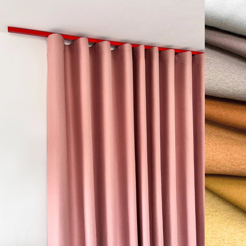 Cosy Dream – moderner Verdunkelungsvorhang nach Maß mit flauschigem Griff Thermo