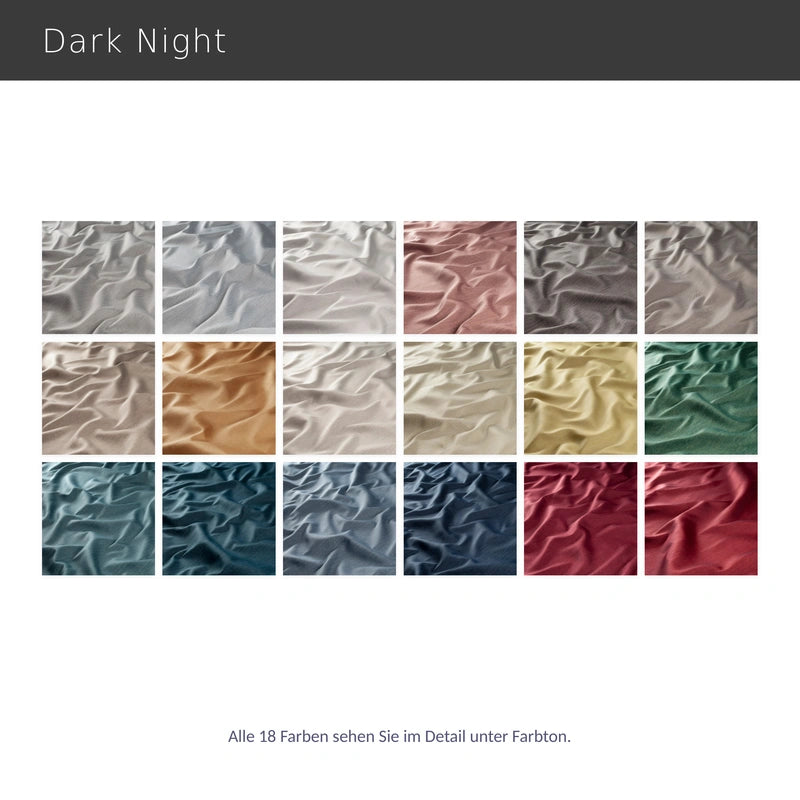 Dark Night – hochwertiger Dimout-Verdunkelungsvorhang nach Maß mit feinem Schimmer