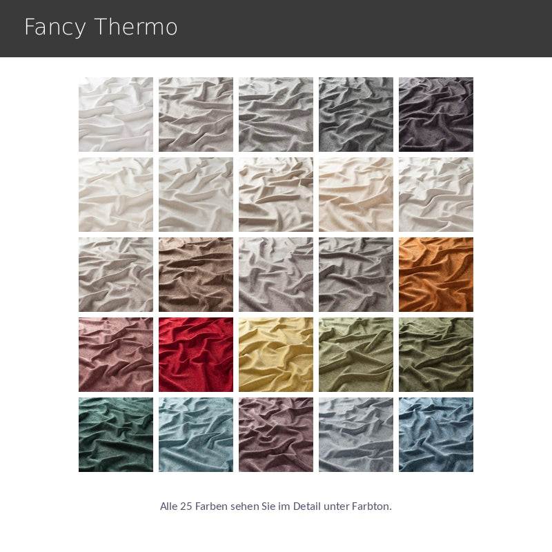 Fancy Thermo – hochwertiger Thermovorhang nach Maß in edler Samtoptik samtig-mattem Schimmer, 25 Farben