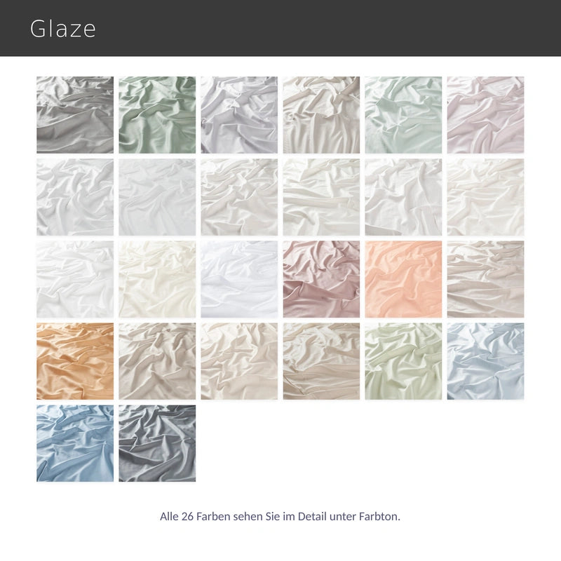 Glaze – transparente moderne Gardine nach Maß mit edlem Chintz-Schimmer