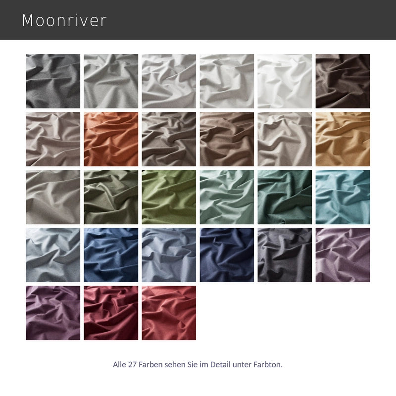 Moonriver – hochwertiger Blackout-Vorhang lichtundurchlässig natürliche Struktur nach Maß