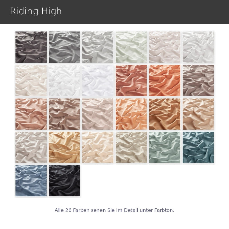 Riding High – halbtransparenter Vorhang nach Maß lässige Leinenoptik natürlicher Griff