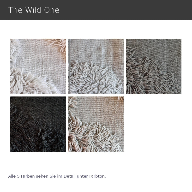 The Wild One – luxuriöser Wollteppich nach Maß mit ausdrucksstarkem Tiermuster-Relief