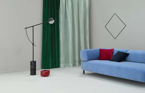 Moderner Cord Vorhang Rubino aus Baumwolle weich, samtartig, strapazierfähig in modernen Farben